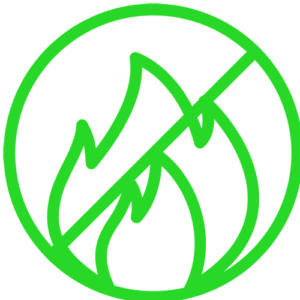 Fire-rated, PSB certified class 0
