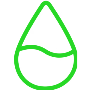 Low water consumption