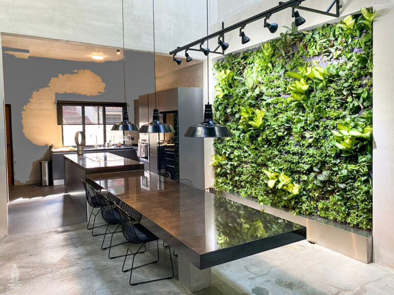 Vertical Green Live Green Wall Singapore Malaysia Philippines Interior Design Office Design