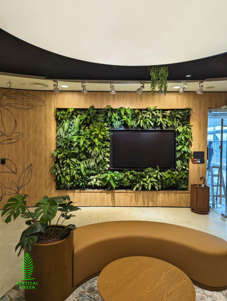 Vertical Green Live Green Wall Singapore Malaysia Philippines Interior Design Office Design