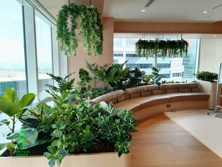 Artificial Green Wall Artificial Plant Mat Residential Singapore Malaysia Philippines Vertical Green Global