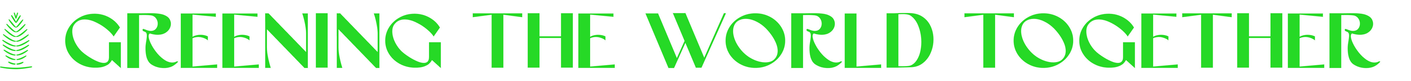 Greening the world together