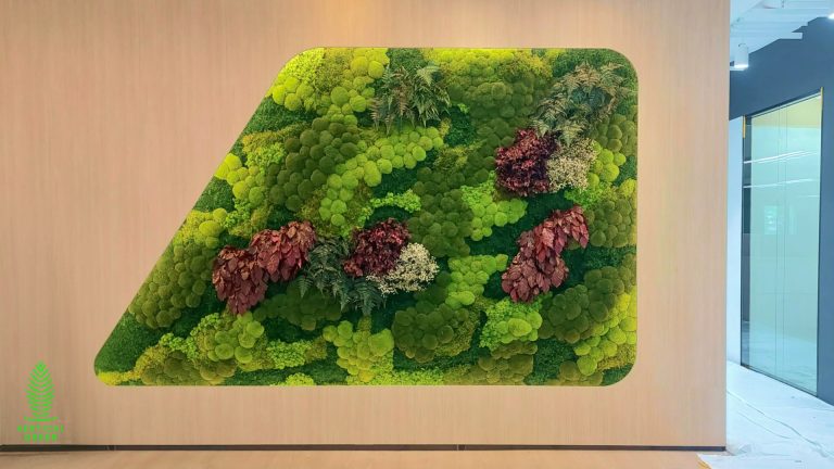 ADT Office - Singapore - HygroMoss with Preserved Plants